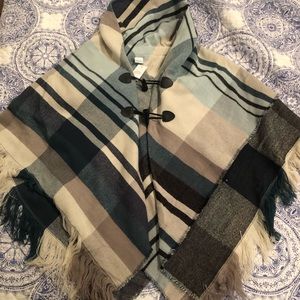 Poncho never worn